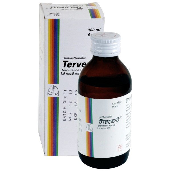Tervent Syrup in Bangladesh,Tervent Syrup price , usage of Tervent Syrup