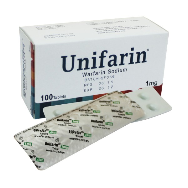 Unifarin 1mg tab in Bangladesh,Unifarin 1mg tab price , usage of Unifarin 1mg tab