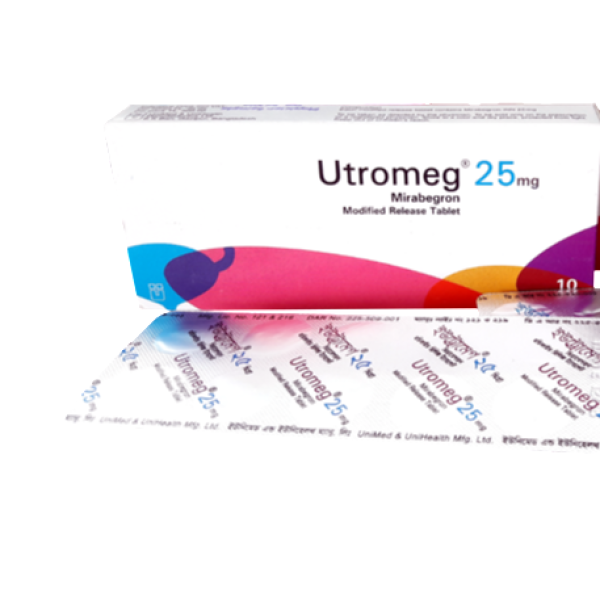 Utromeg 25 mg tab in Bangladesh,Utromeg 25 mg tab price , usage of Utromeg 25 mg tab