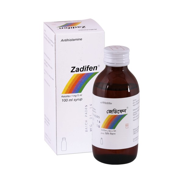 ZADIFEN 100ml Syp. in Bangladesh,ZADIFEN 100ml Syp. price , usage of ZADIFEN 100ml Syp.