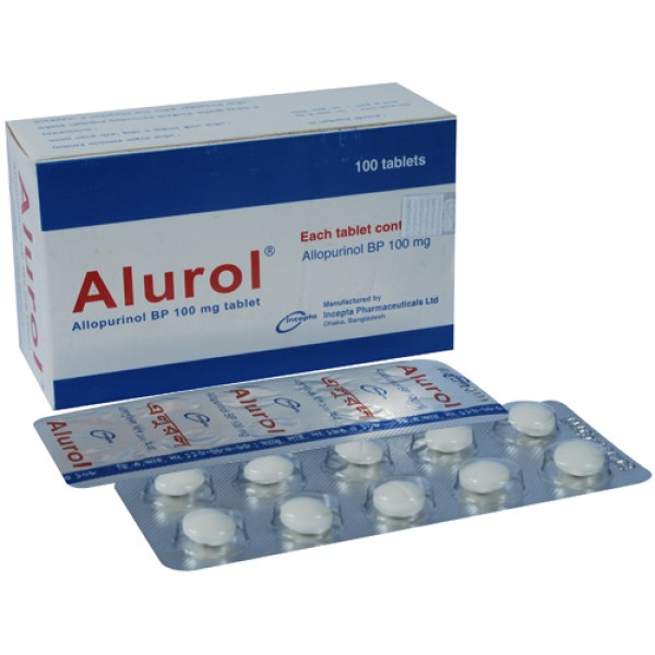 Alurol 100mg Tablet — Allopurinol 100mg by Beximco Pharmaceuticals