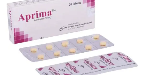 Aprima 10mg Tablet - Apremilast