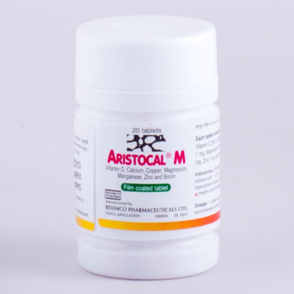 Aristocal M Tablet — Calcium, Vitamin D & Minerals by Beximco Pharmaceuticals