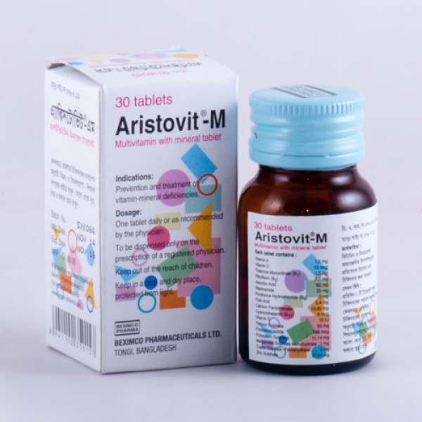 Aristovit M Tablet — Multivitamin & Multimineral by Beximco Pharmaceuticals