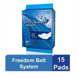 Freedom Belt System (Economy Pack) - 15 Pads