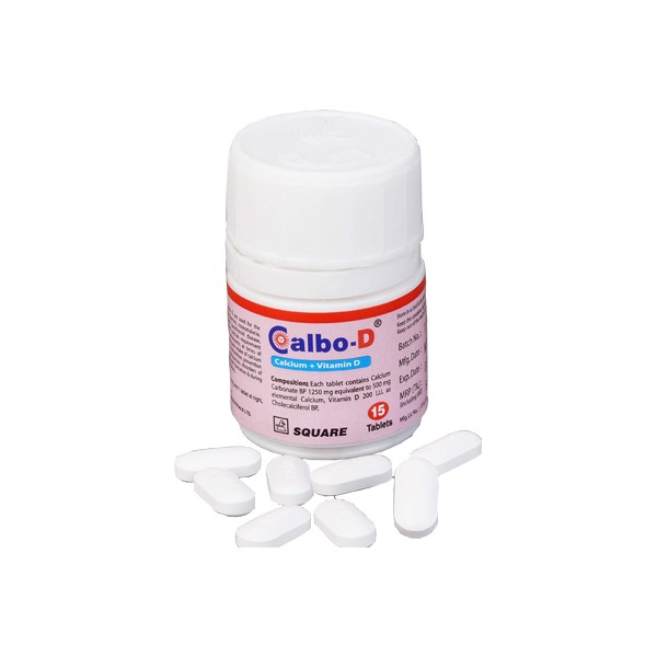 Calbo D Tab (15) in Bangladesh,Calbo D Tab (15) price , usage of Calbo D Tab (15)
