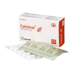CALCITROL 0.25mcg Licap.