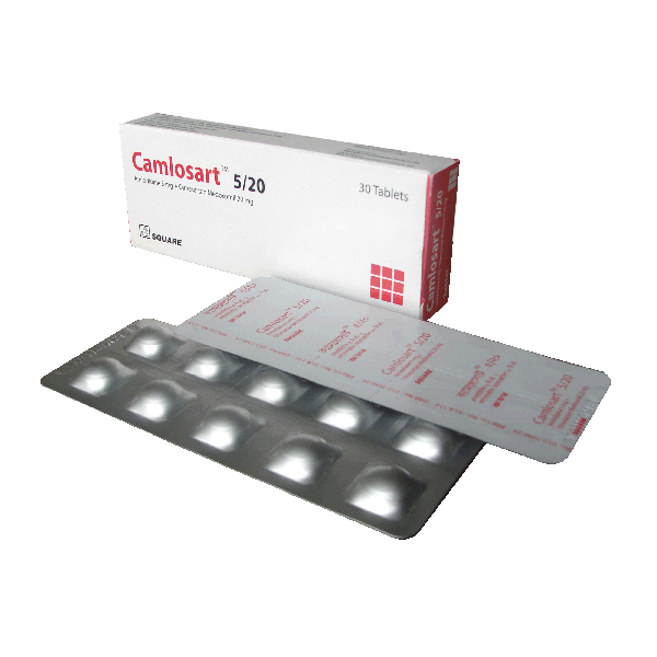 Camlosart 5/20 tab in Bangladesh,Camlosart 5/20 tab price , usage of Camlosart 5/20 tab