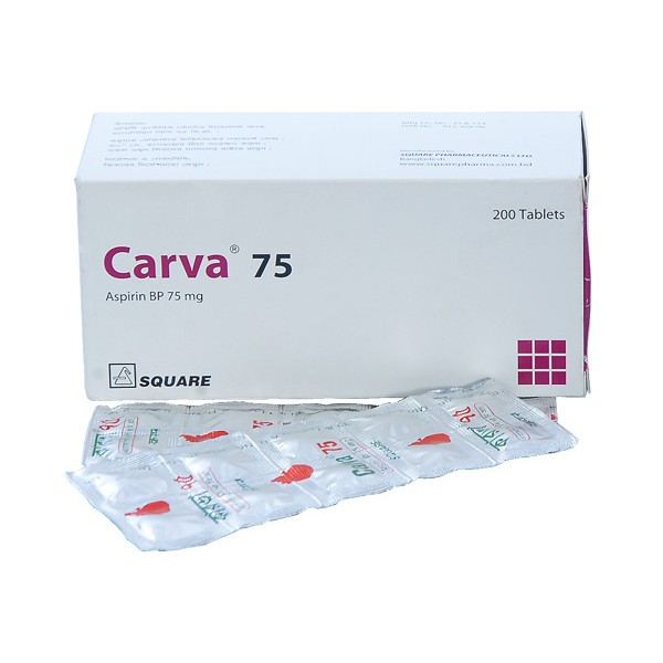 Carva (Tab) 75mg/tablet in Bangladesh,Carva (Tab) 75mg/tablet price , usage of Carva (Tab) 75mg/tablet