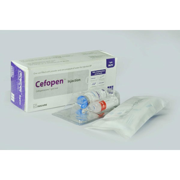 Cefopen inj 1 gm/vial Cefopen inj 1 gm/vial