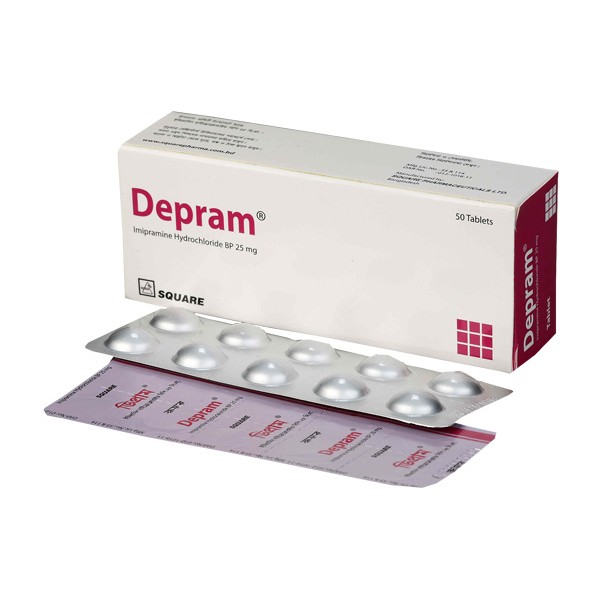 Depram 25 mg in Bangladesh,Depram 25 mg price , usage of Depram 25 mg