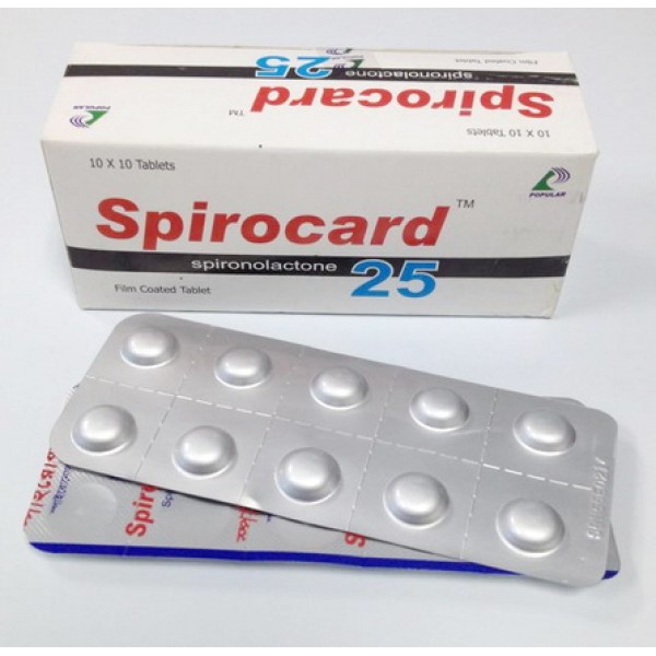 Spirocard 25 in Bangladesh,Spirocard 25 price , usage of Spirocard 25