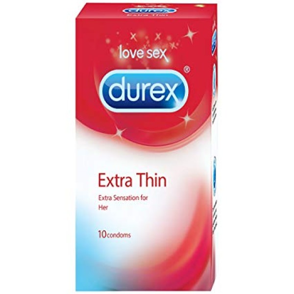 Durex Extra Thin Easy Solution, ,
