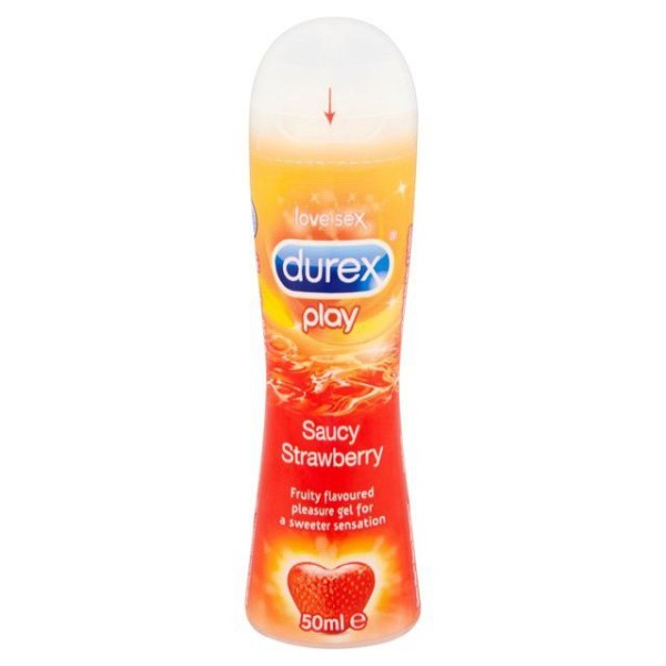 DUREX Play Saucy Strawberry 50ml, ,