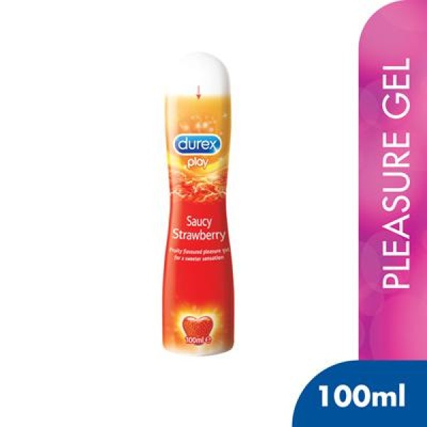 DUREX Play Saucy Strawberry 100ml, ,