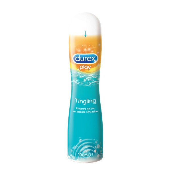 Durex Play Tingling Water Based Gel Lube 100ml, ,