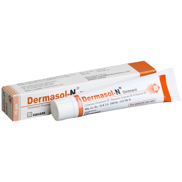 Dermasol-N Ointment 15 gm tube