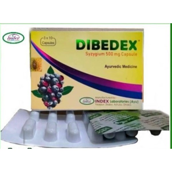 Dibedex 500mg cap 1 strip