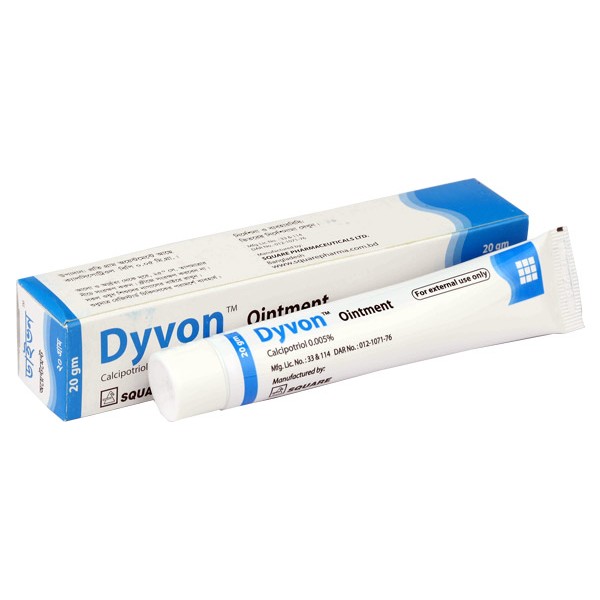 Dyvon Ointment 20 gm in Bangladesh,Dyvon Ointment 20 gm price , usage of Dyvon Ointment 20 gm
