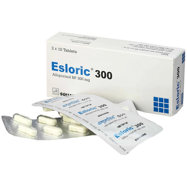Esloric 300 Tablet in Bangladesh,Esloric 300 Tablet price , usage of Esloric 300 Tablet