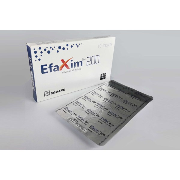 Efaxim 200 mg tablet
