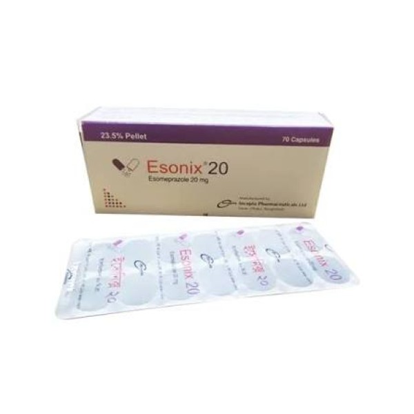 Esonix 20 mg Cap 1 strip