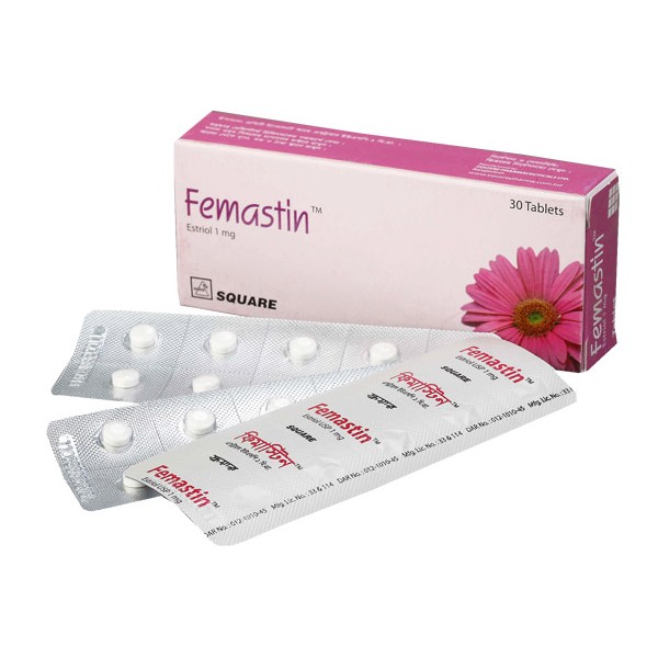 Femastin 1 Tab, Estriol Estrogen Systemic Sex Hormone, Estriol