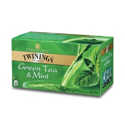 TWININGS GREEN TEA AND MINT 50G TWININGS GREEN TEA AND MINT 50G