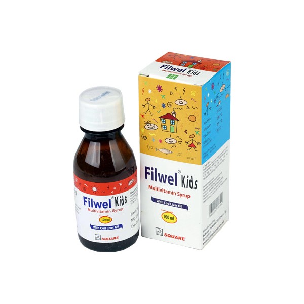 Filwel Kids 100ml syrup, 8376, Ascorbic Acid