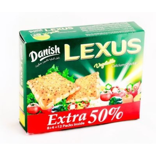 LEXUS VEGETABLE BISCUITS PACKET 240 g, DSF-36, Diabetic Foods