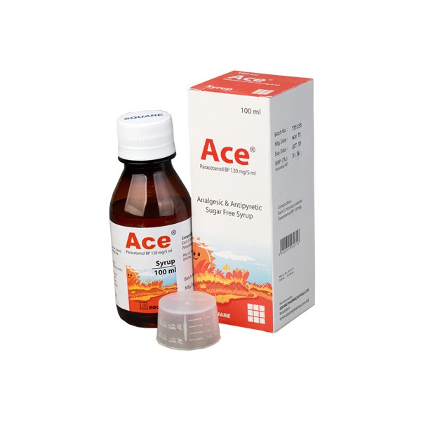Ace 100ml Syp, Paracetamol, All Medicine