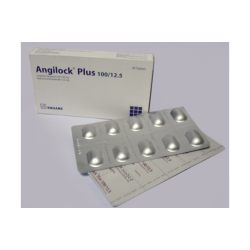 Angilock Plus 100 mg+12.5 mg Tablet