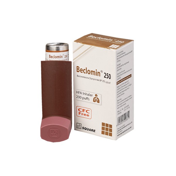 Beclomin 250 HFA in Bangladesh,Beclomin 250 HFA price , usage of Beclomin 250 HFA