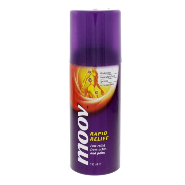 Moov Rapid Relief Spray 150ml (Dubai), Moov Rapid Relief Spray 150ml, First Aid