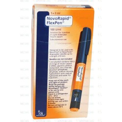 Novorapid Flexpen 100 IU/ml Novorapid Flexpen 100 IU/ml