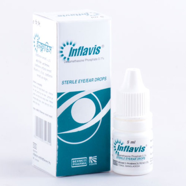 Inflavis Eye & Ear Drops, 17616, Dexamethasone