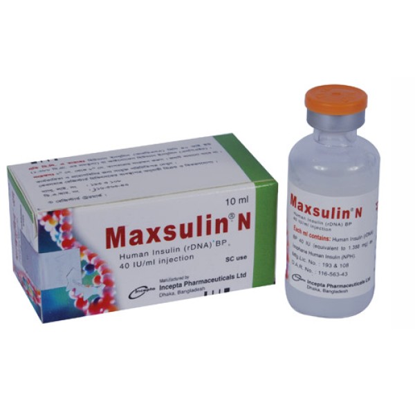 Maxsulin N 40 IU