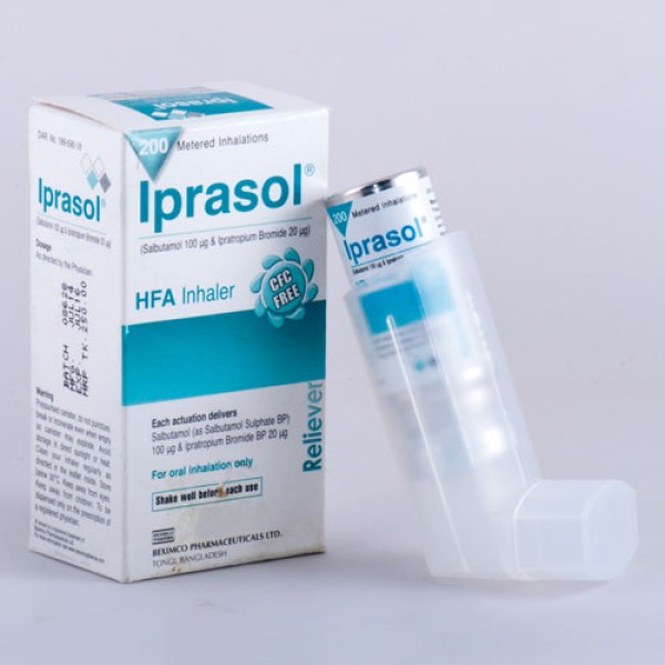 Iprasol HFA Inhaler, Inhaler, Ipratropium Bromide