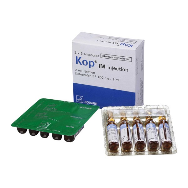 KOP IM100mg Injection, DSM, All Medicine