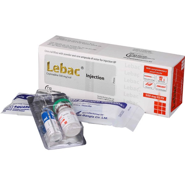 Lebac 500 mg IM/IV in Bangladesh,Lebac 500 mg IM/IV price , usage of Lebac 500 mg IM/IV