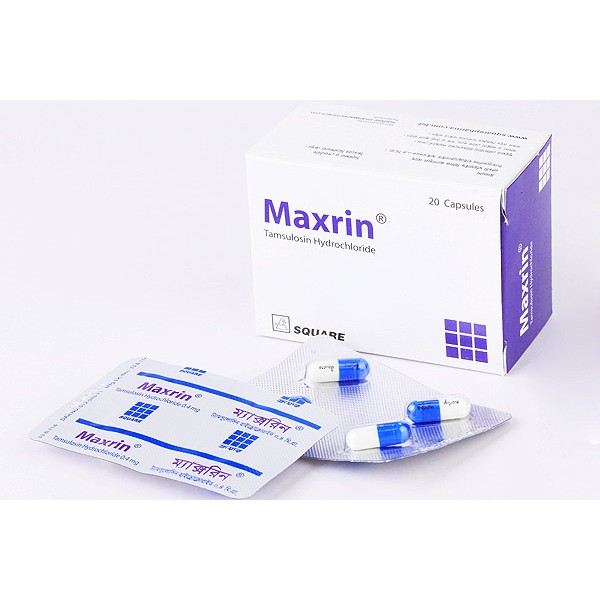 Maxrin D 0.4/0.5 mg Capsule, Tamsulosin Hydrochloride + Dutasteride, All Medicine