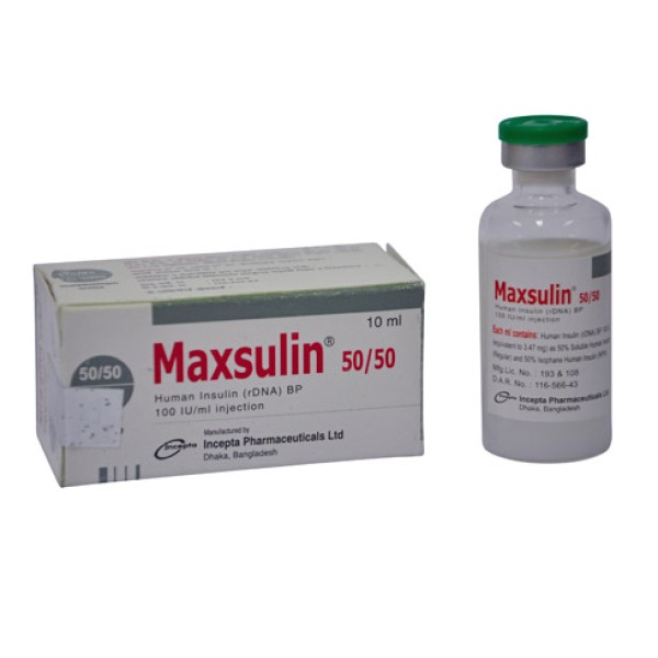 Maxsulin 50/50 (100 IU), 23977, Insulin