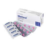Melixol 0.5 /10 mg Tablet, 1 strip