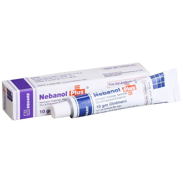 Nebanol PLUS ointment, 9637, Bacitracin Zinc