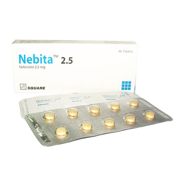 Nebita 2.5 Tablet, 15405, Nebivolol