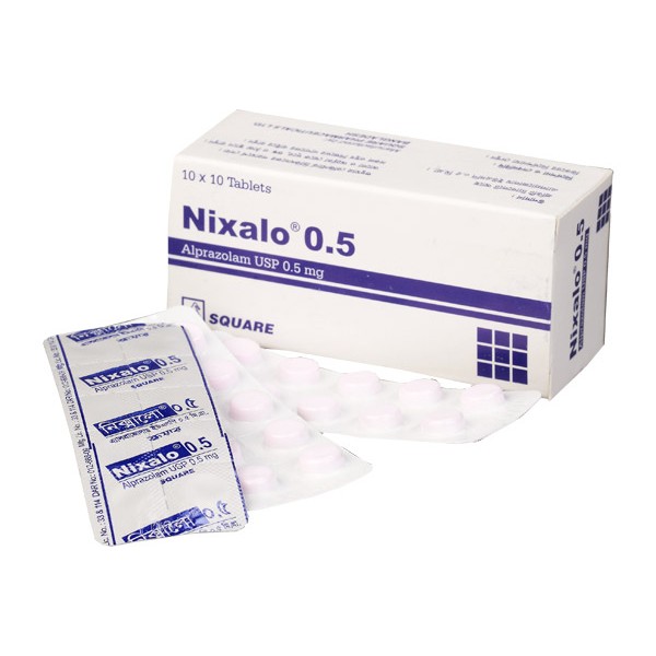 Nixalo 0.5 Tablet, Alprazolam, Alprazolam