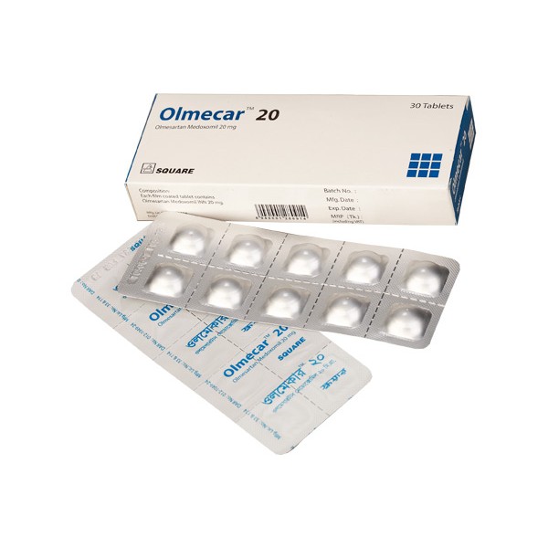 Olmecar 20 Tab in Bangladesh,Olmecar 20 Tab price , usage of Olmecar 20 Tab