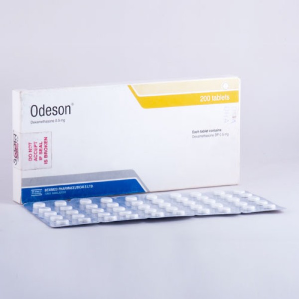 Odeson 0.5 mg Tablet, 17641, Dexamethasone