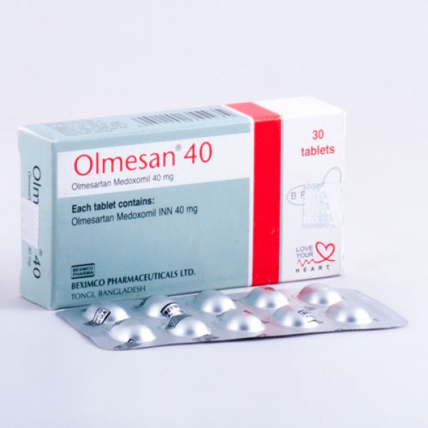 Olmesan 40 tablet, 16338, Olmesartan