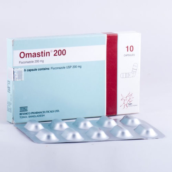 Omastin 200 capsule, 21820, Fluconazole